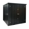 Conteneur de stockage 2 x 2 mètres – avec double porte