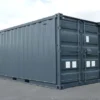 Conteneur 15 pied avec installation électrique,grilles d'aération et verrou clef
